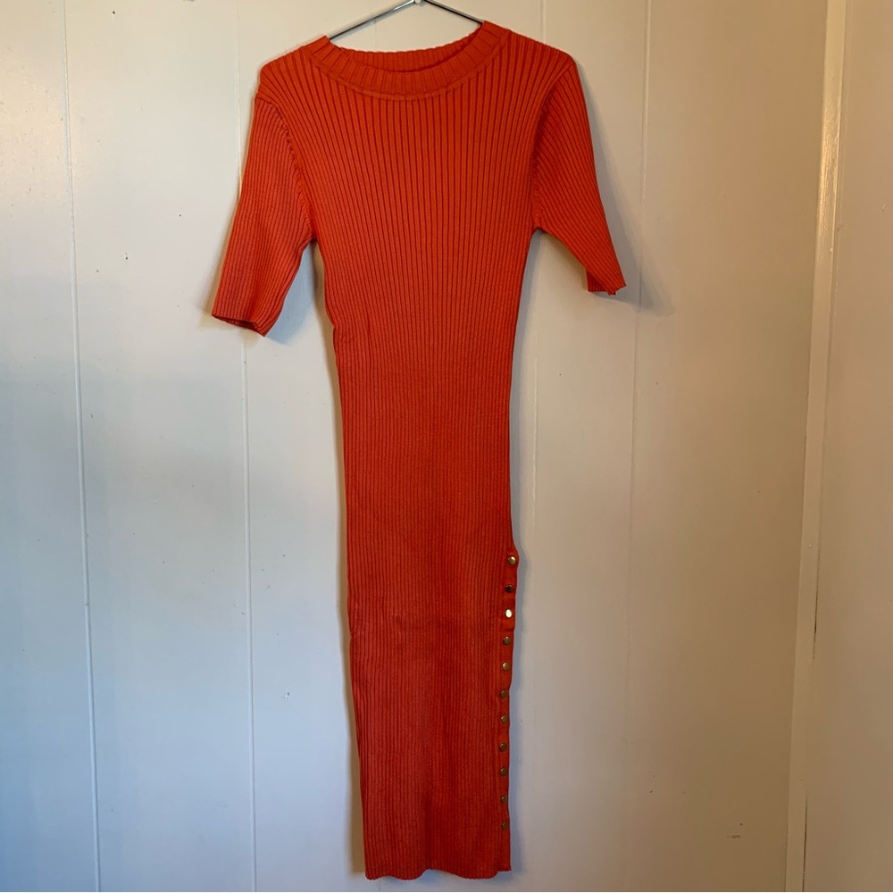 Ashley Stewart studded sweater dress